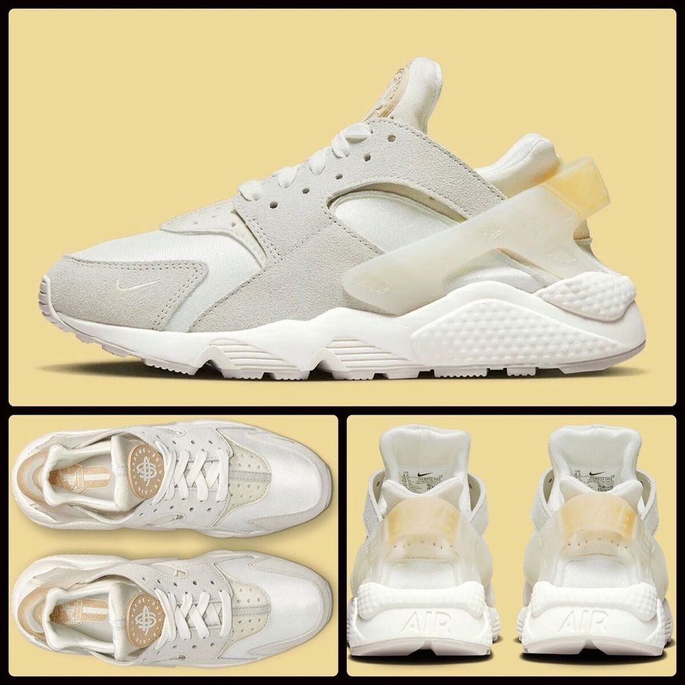 Nike Air Huarache Women’s Sneakers…Color: Light Bone/Coconut Milk…Sz: 8…In Box